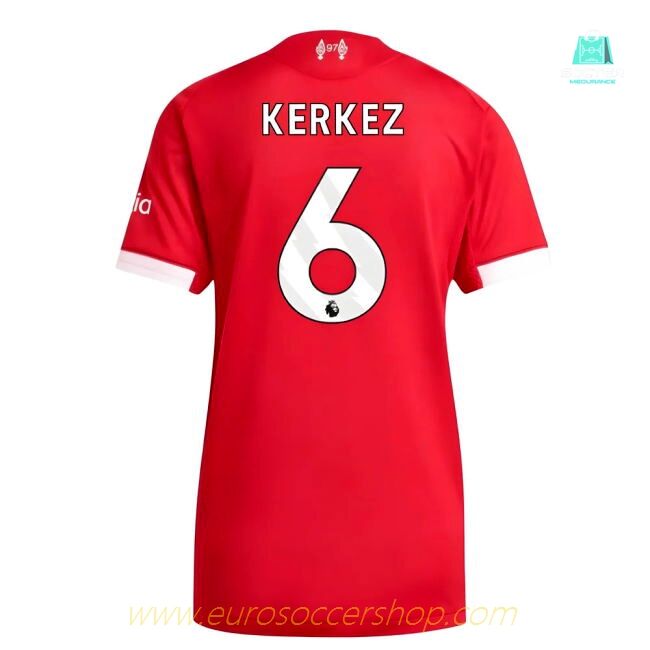 2025-2026 Liverpool Authentic Home Shirt (Womens) (Kerkez 6)