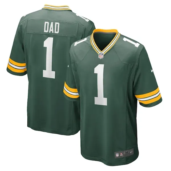 Official NFL Green Bay Packers Jersey #1 - Game Green Edition | Aut...