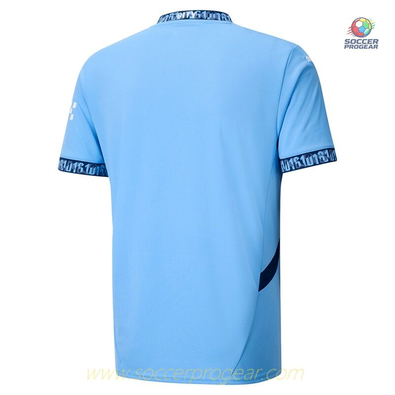 Manchester City Home Team Football Jersey 2024/25 Collection