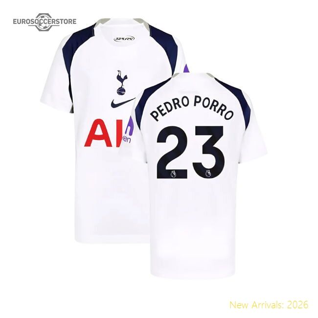 Luxury 2025-2026 Tottenham Hotspur Hotspur Home Shirt (kids) (pedro