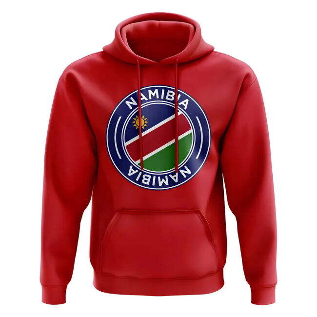 Limited-Edition Championship Namibia Football Badge Hoodie (Red)