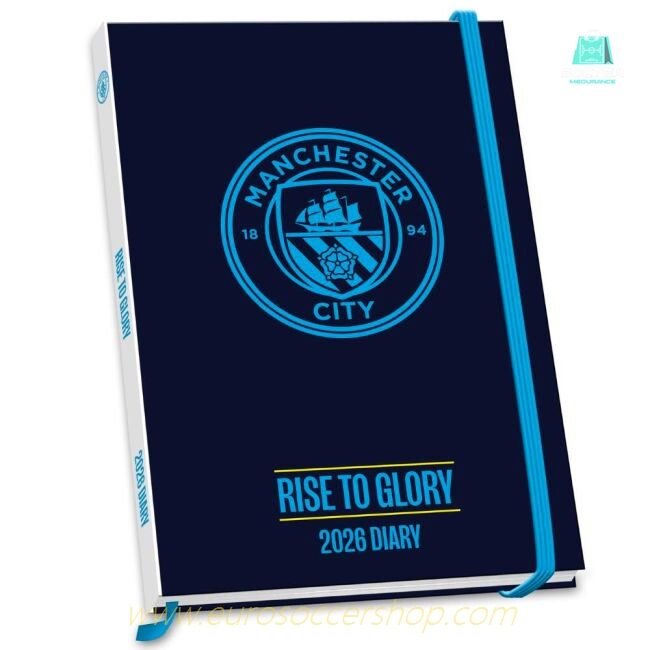 Manchester City FC Calendar & Diary Musical Gift Box 2026