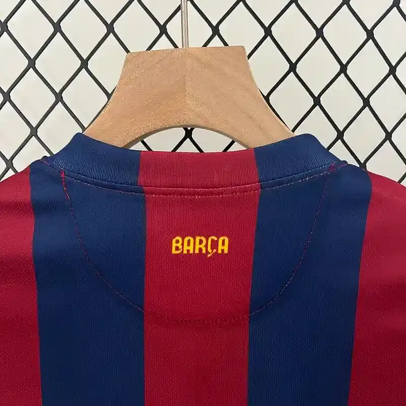 2014-2015 Kids Barcelona Jersey retro kit