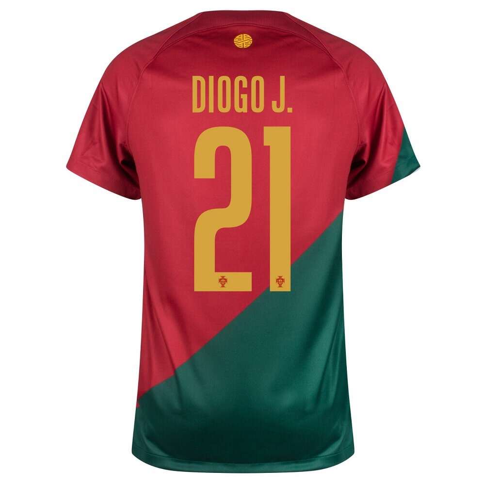 PORTUGAL HOME SHIRT WORLD CUP 2022 DIOGO J.