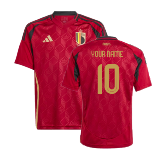 2026 Collection Comfortable Belgium Home Team Kit (Kids)