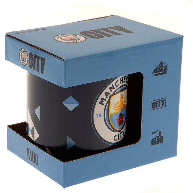 Manchester City FC Particle Mug (Collector's Item)