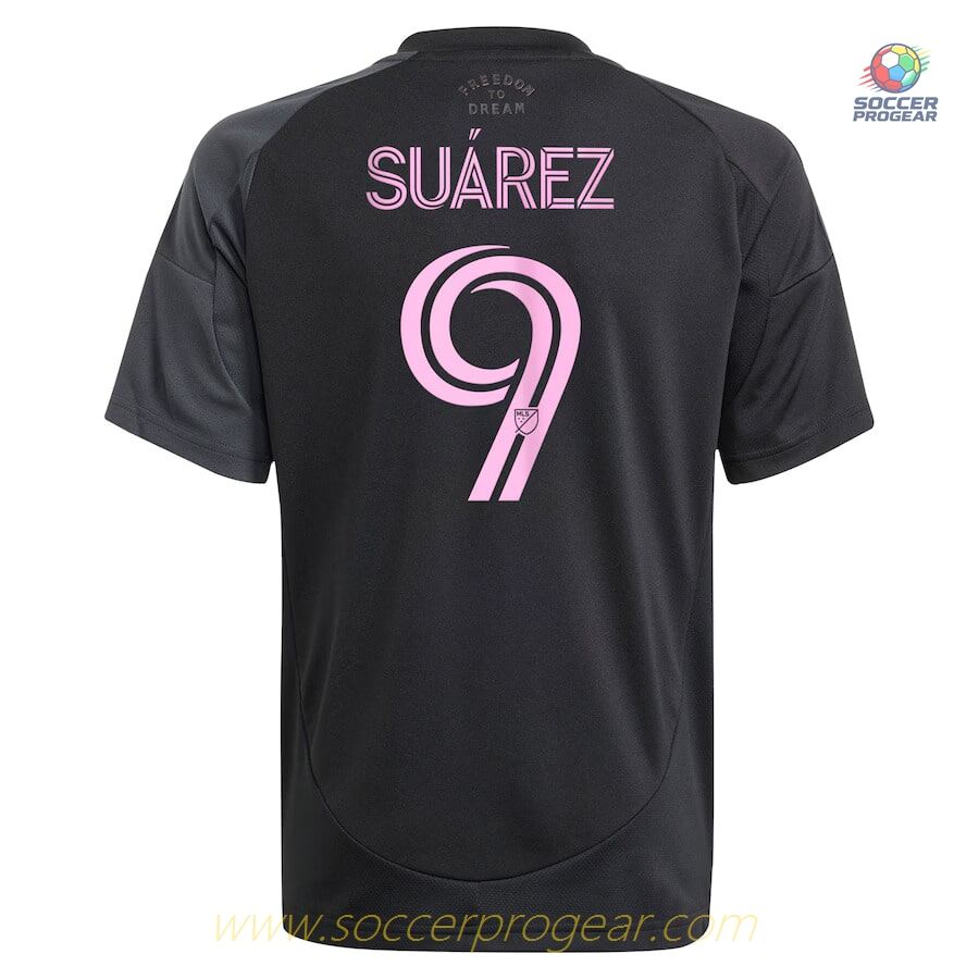 Inter Miami Away Children Football Jersey 2025 Suarez