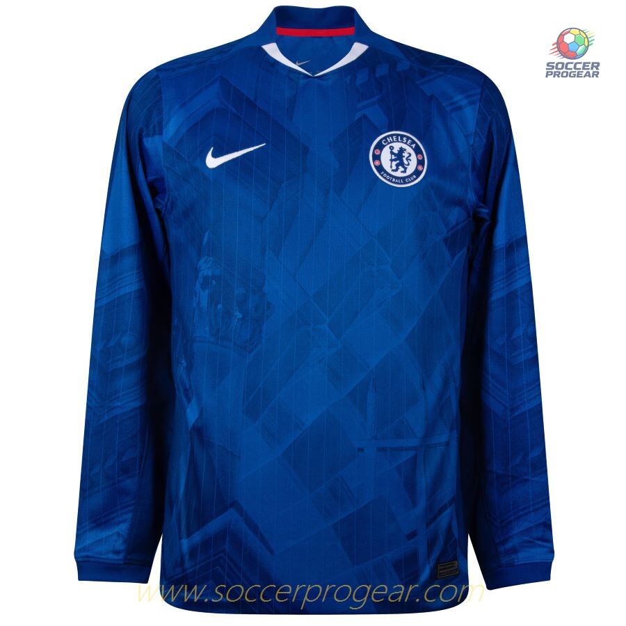 Chelsea Home Shirt 2025-26 Edition Long-Sleeve