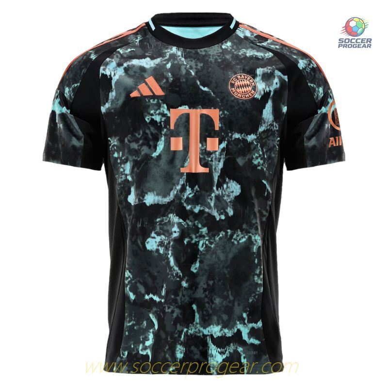 Bayern Munich Away Team Football Shirt 2024-2025 Season Musiala