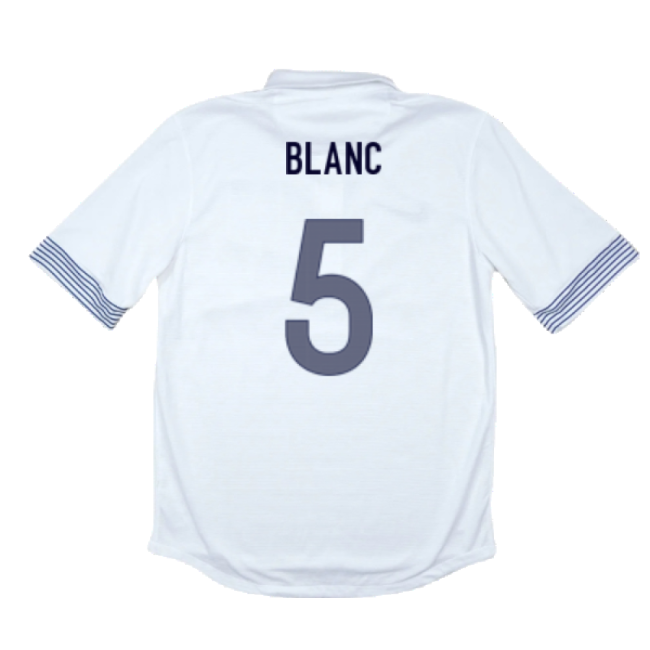 Mall Discounts France 2012-13 Away Shirt ((Good) M) (BLANC 5) Generous