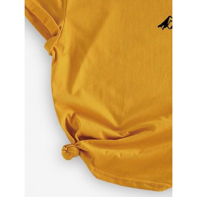 Basic Mountain Graphic T-shirt FZ8860