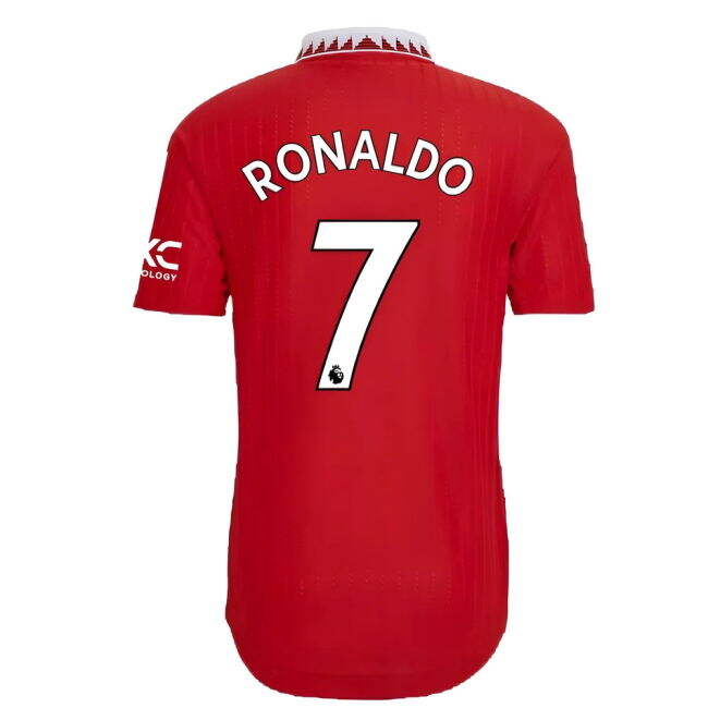 Man Utd Authentic 2022-2023 Man Utd Authentic Home Shirt (RONALDO 7)