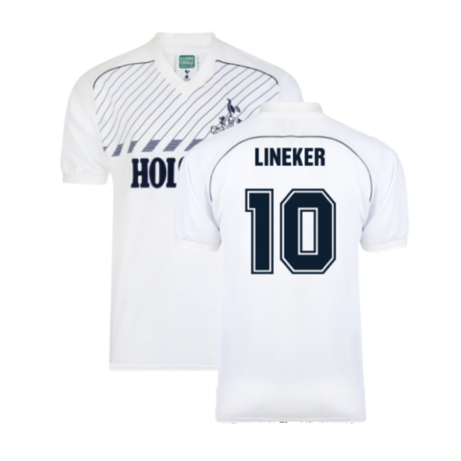 Vintage Spurs Tottenham 1986 Retro Home Shirt (LINEKER 10) for Trai...