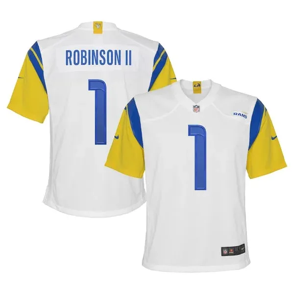 Los Angeles Rams Game NFL Jersey - White | Elite Football Apparel