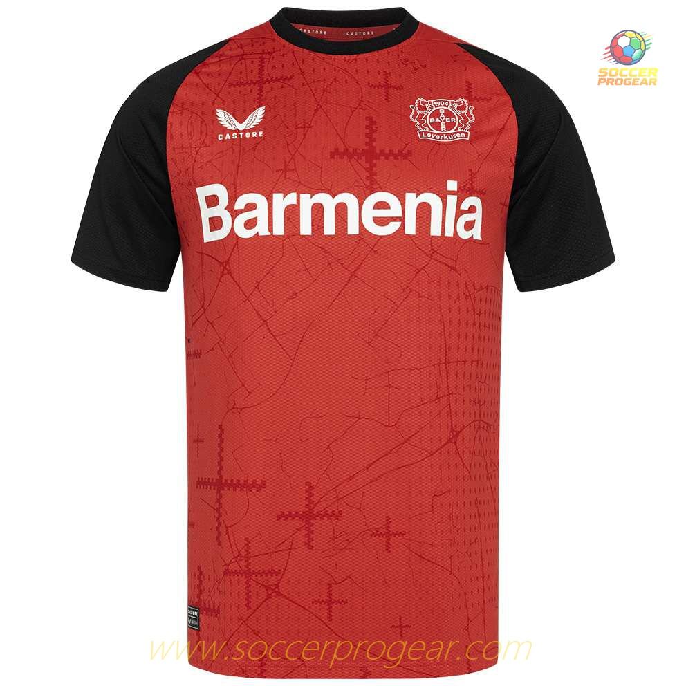 Soccer Jersey Leverkusen Home 2024/25 Collection