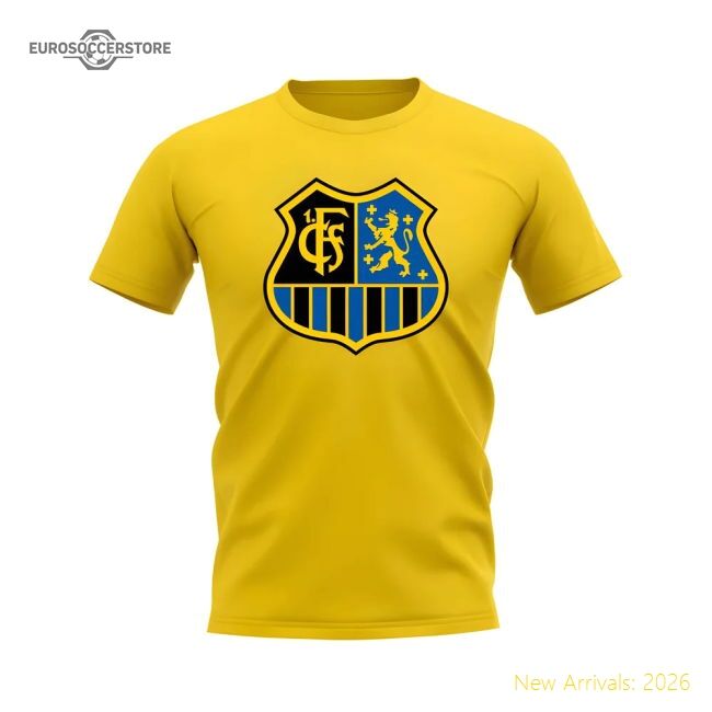 Exceptional Saarbrucken Badge Supporter Tee (yellow) - Match Quality