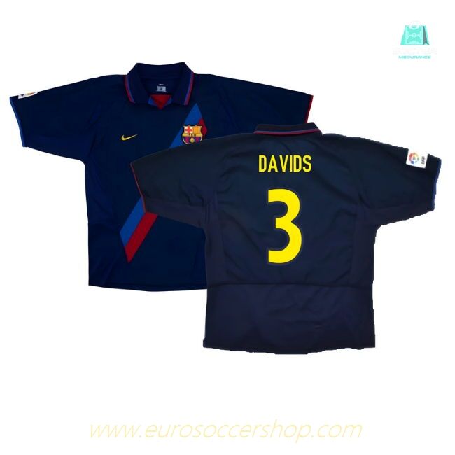 Barcelona 2003-04 Third Shirt ((Very Good) XXL) (Davids 3)