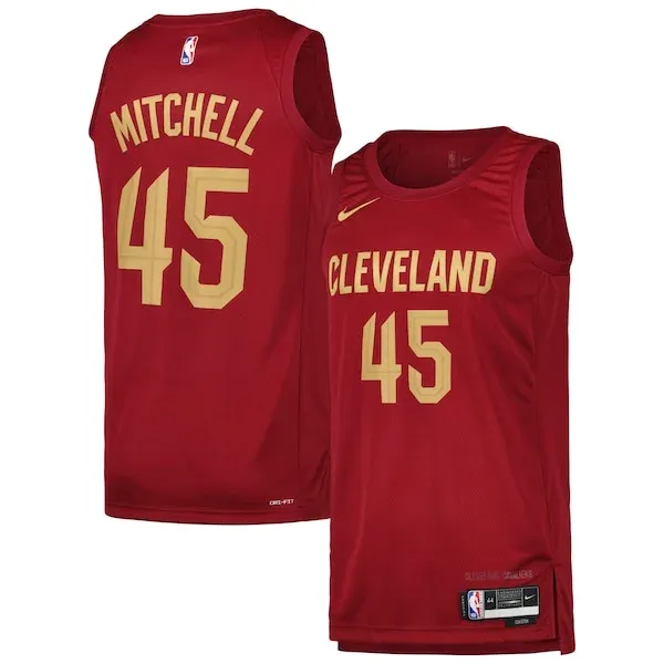 Performance Donovan Mitchell CLE Swingman Jersey - Team Colors