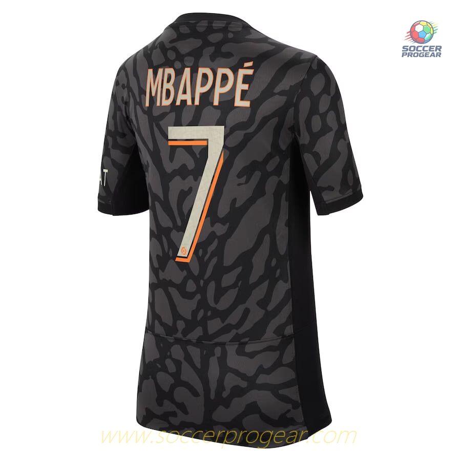 PSG High Quality THIRD CHILDREN'S JERSEY 2023 2024 MBAPPE