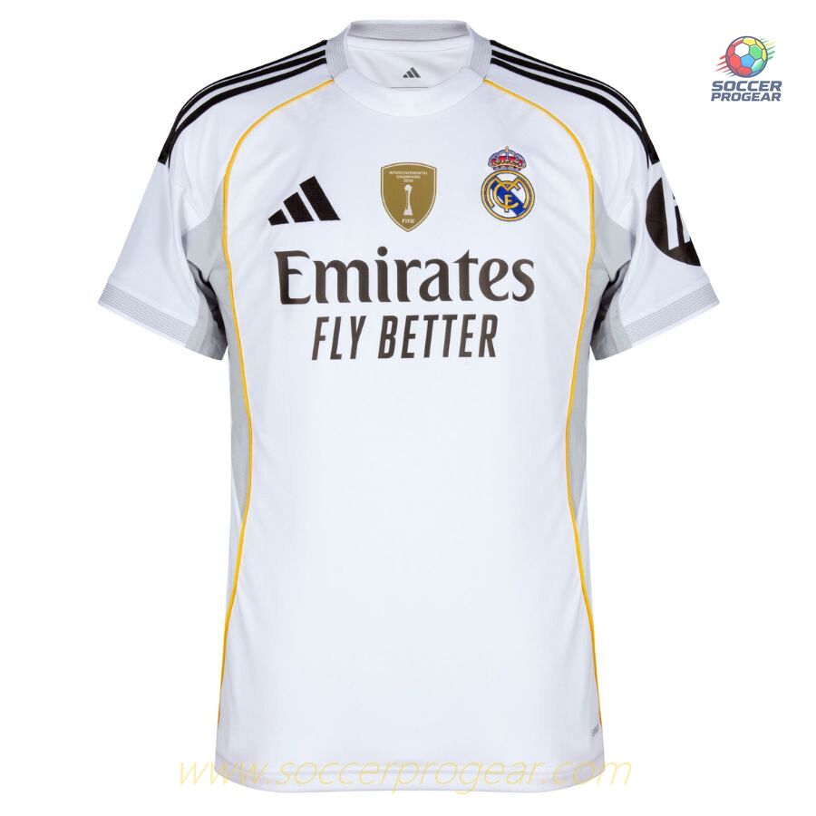 Real Madrid Home Soccer Jersey 2025/26 Collection Ronaldo 7