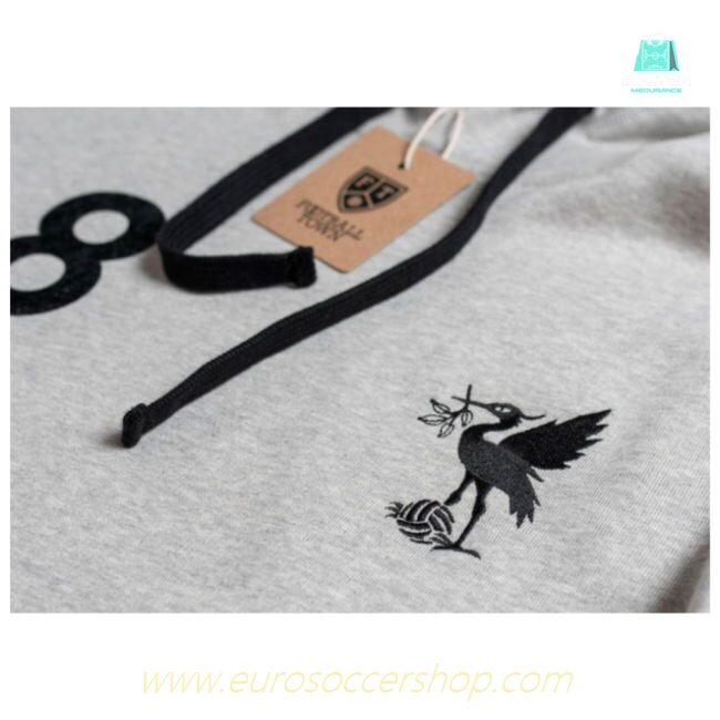 Liverpool Hoodie The Bird Grey