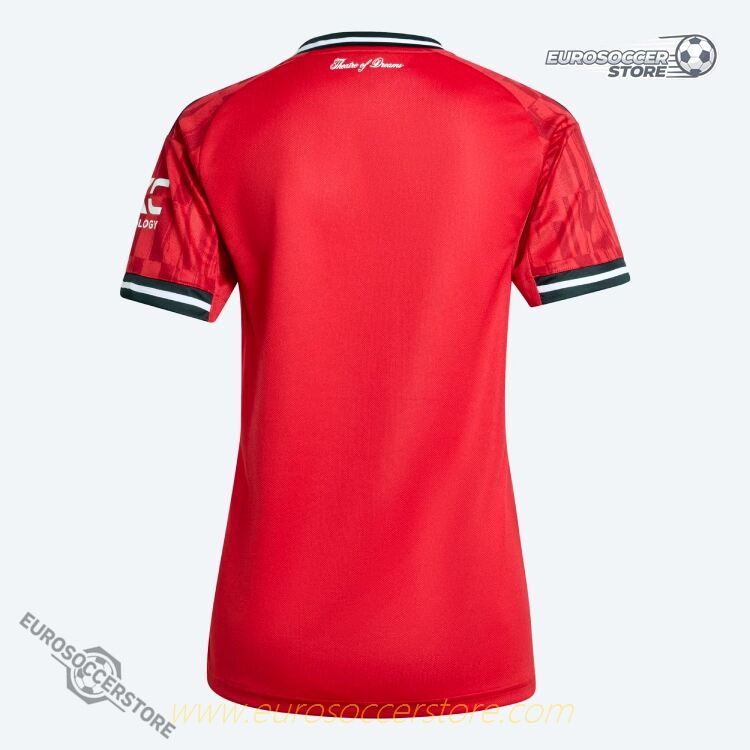 Home Jersey for Manchester United Women's Team 25-26 Season