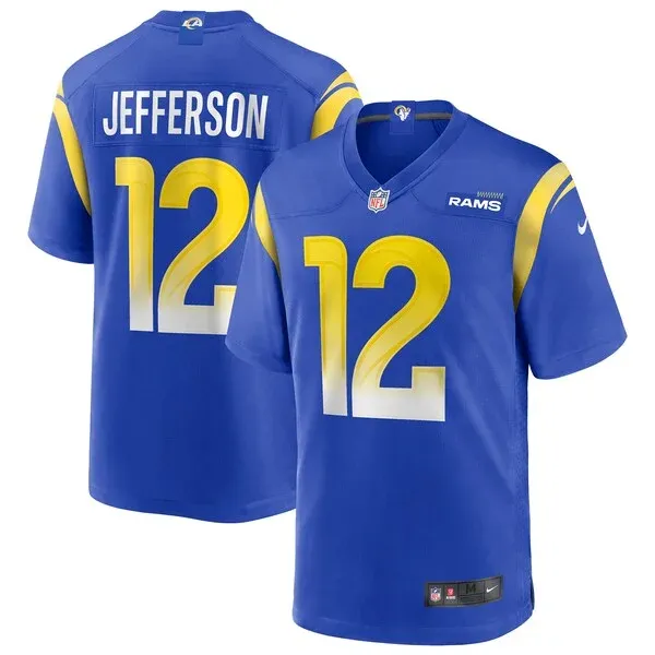 Performance Los Angeles Rams Game Jersey - Premium Royal NFL Fan Je...