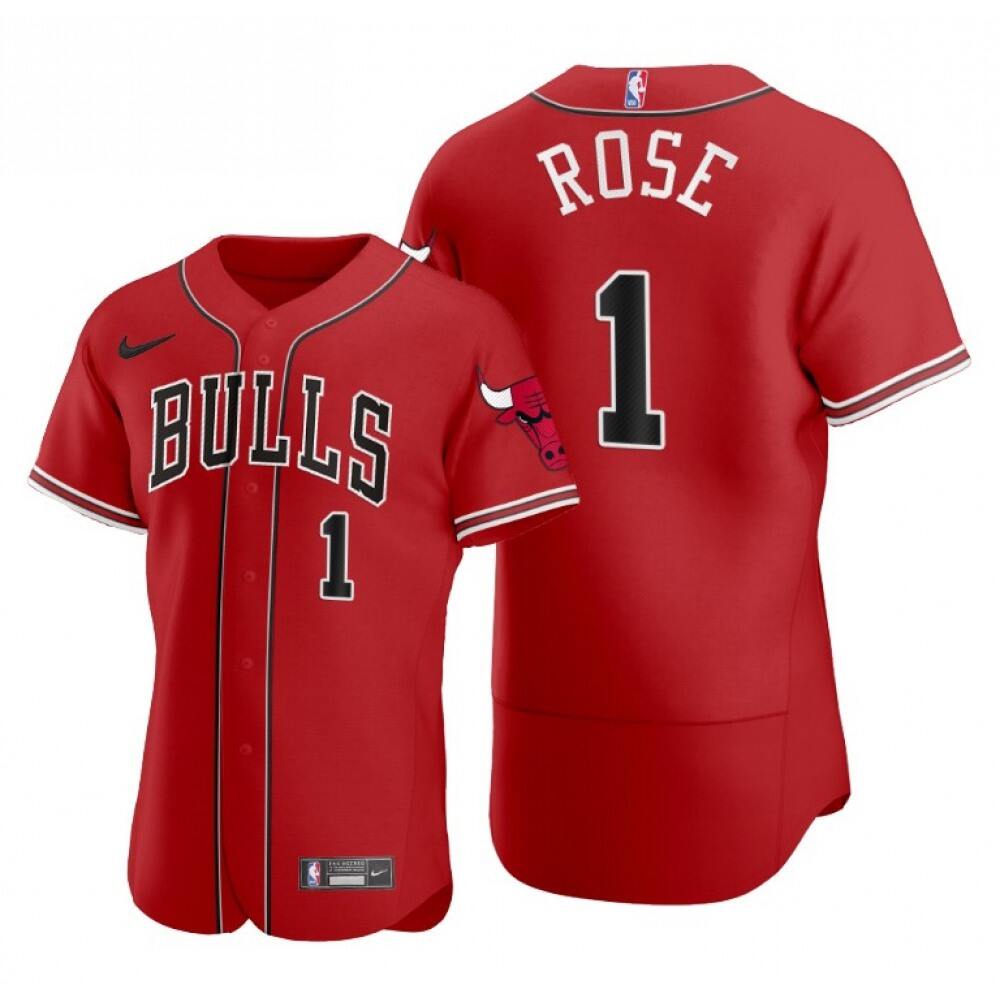 Jersey Chicago Bulls 1 Red - - NBA Collection
