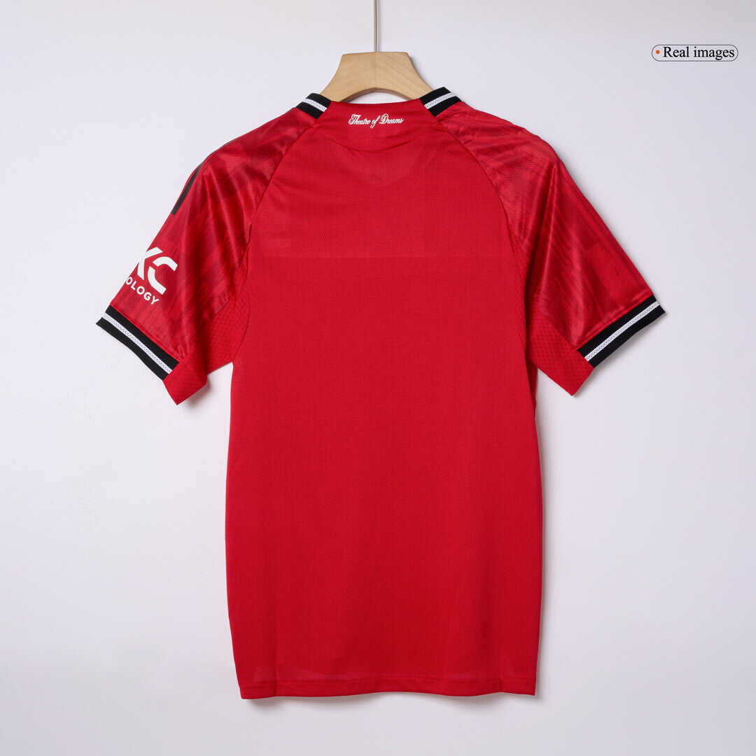 Manchester United Home Authentic Soccer Jersey 2025/26
