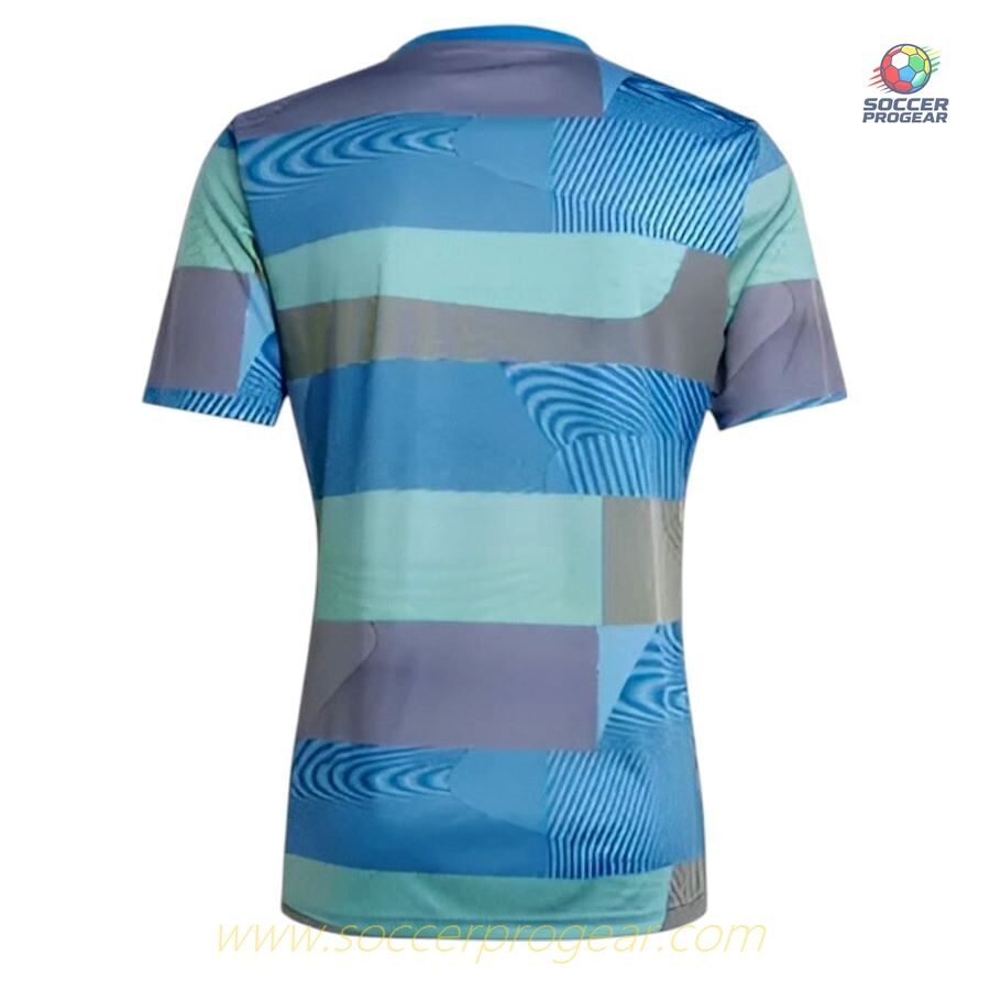 Real Madrid Pre Match Soccer Jersey 2025-26 Edition