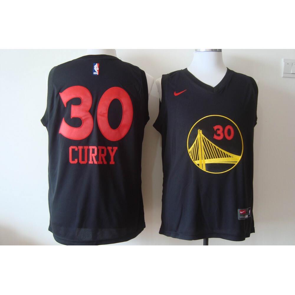 Elite Stephen Curry30 Golden State Warriors Jersey Black - - Must-Have Jersey