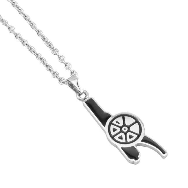 Arsenal FC Colour Cannon Pendant & Chain (Collector's Item)