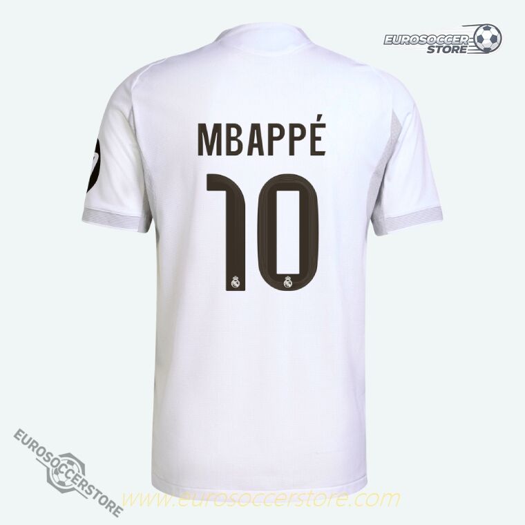 Real Madrid 25-26 Home MBAPPÉ 10 Jersey (Player Version)