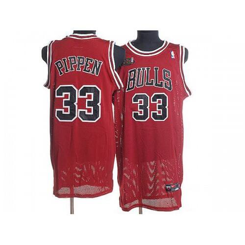Chicago Bulls Scottie #33 Game-Ready Pro Jersey Contemporary Design