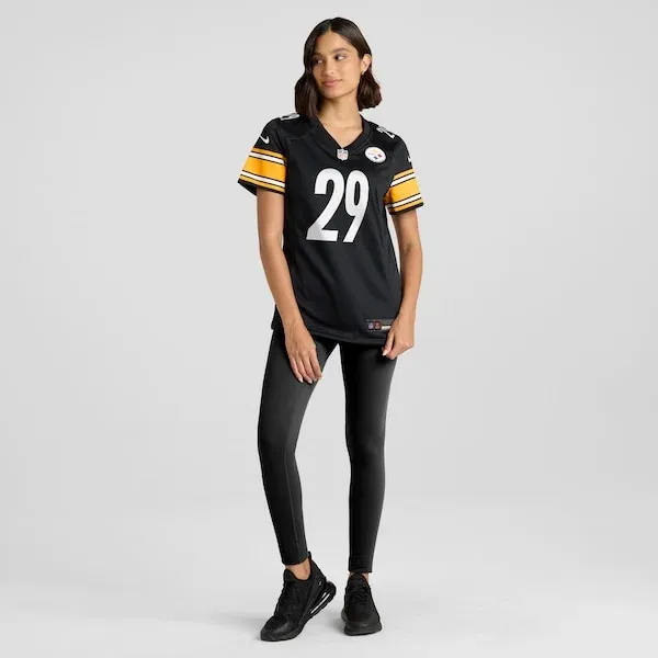 Performance Pittsburgh Steelers Game Jersey - Premium Black NFL Fan...
