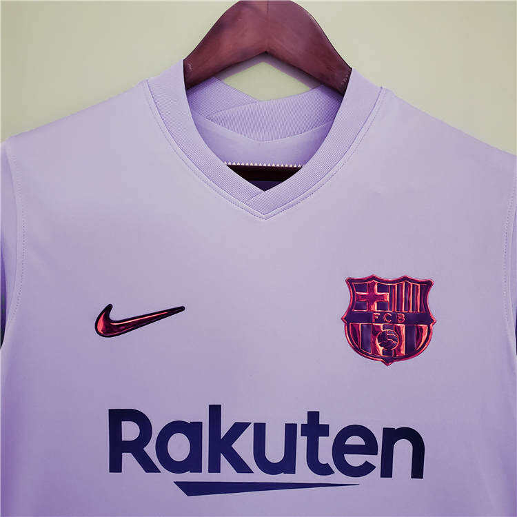 Barcelona FC 2122 Away Purple Shirt - Official Replica 12175