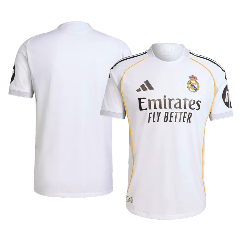 Player Version Real Madrid Home Soccer Jersey 2025/26 Authentic Kit