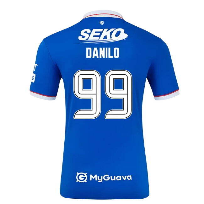 Official Gers Danilo 9 #9 Latest Season Official Merchandise (v3)