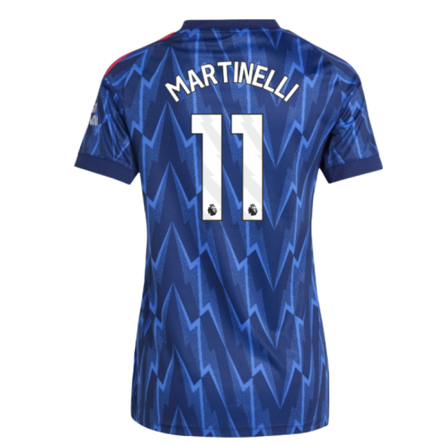 Arsenal Arsenal Away Shirt Womens Martinelli #11 Premium Quality L...