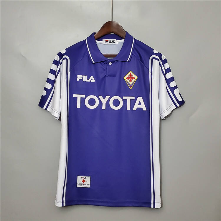 19992000 Fiorentina Home Retro Shirt - Official Replica 3929
