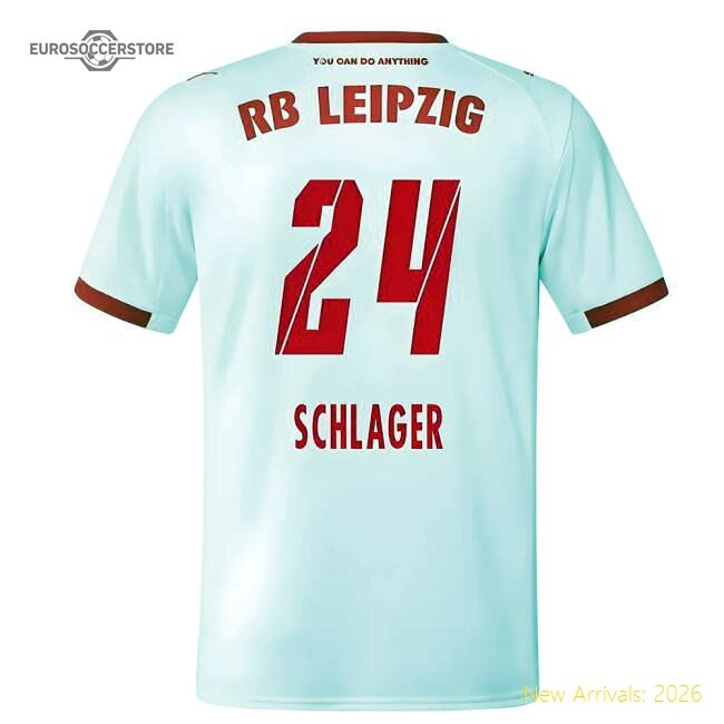 Fan-Favorite 2025-2026 Red Bull Leipzig Home Shirt (Schlager 24)