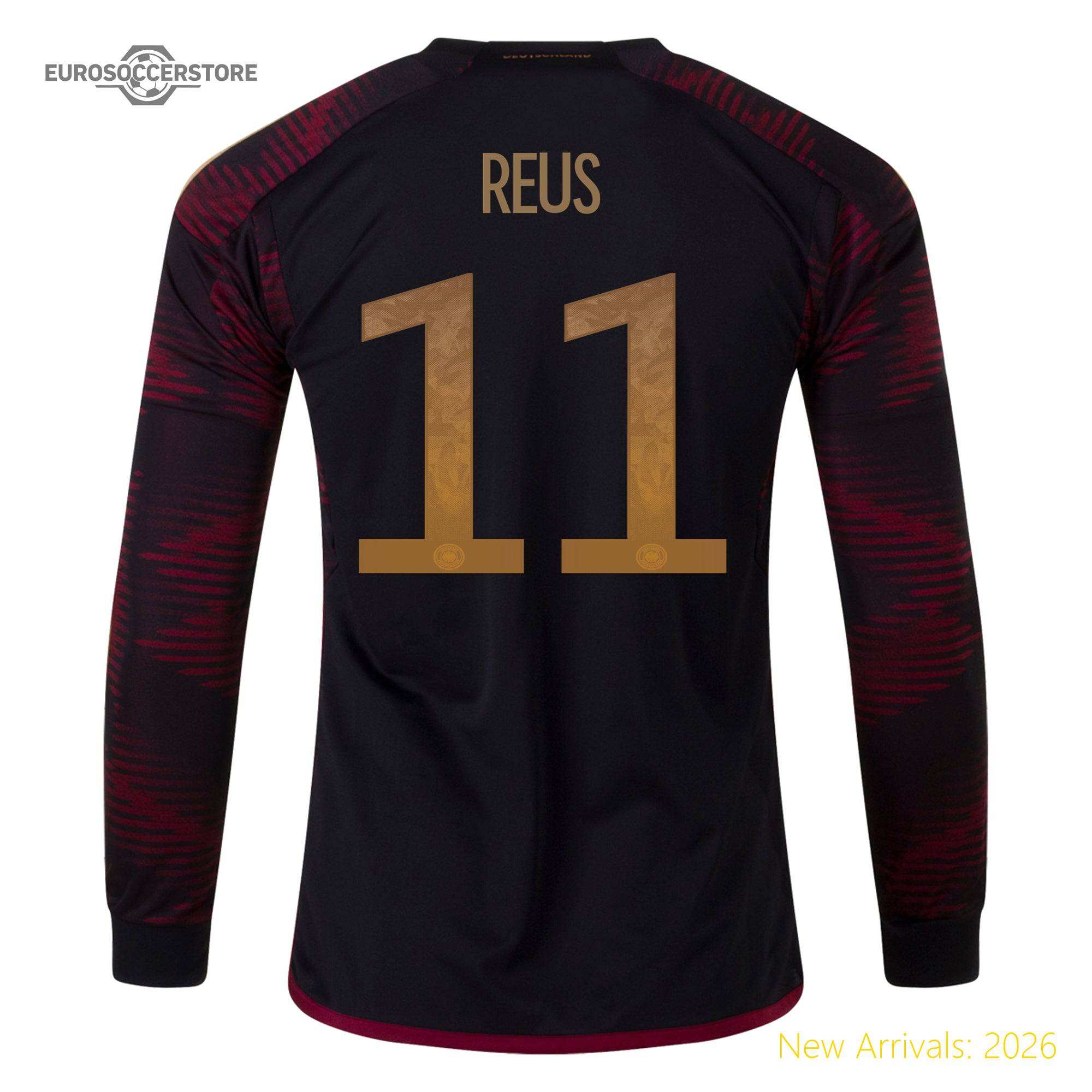 Classic Design Men Official Ger Timeless Star Away Jersey 2022