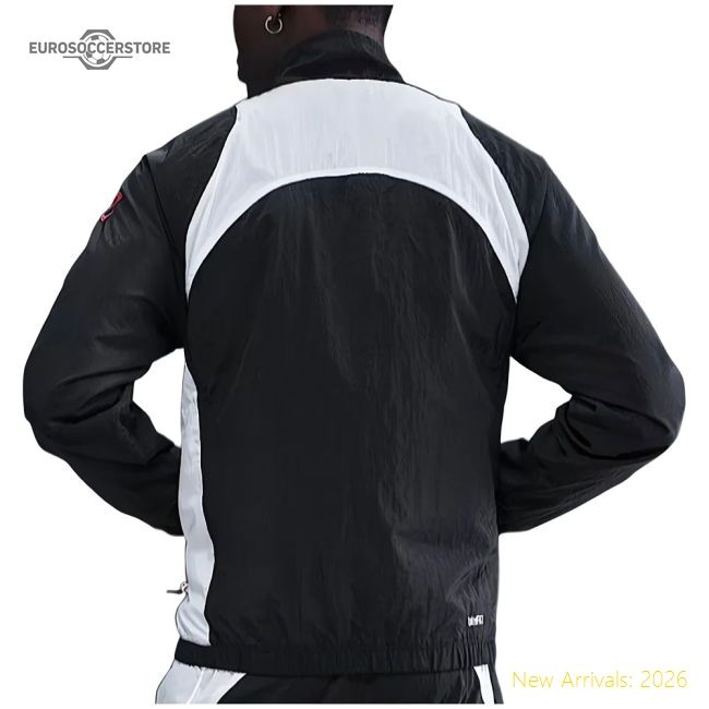 Popular Genuine 2025-2026 Psg T90 Track Jacket (Black)