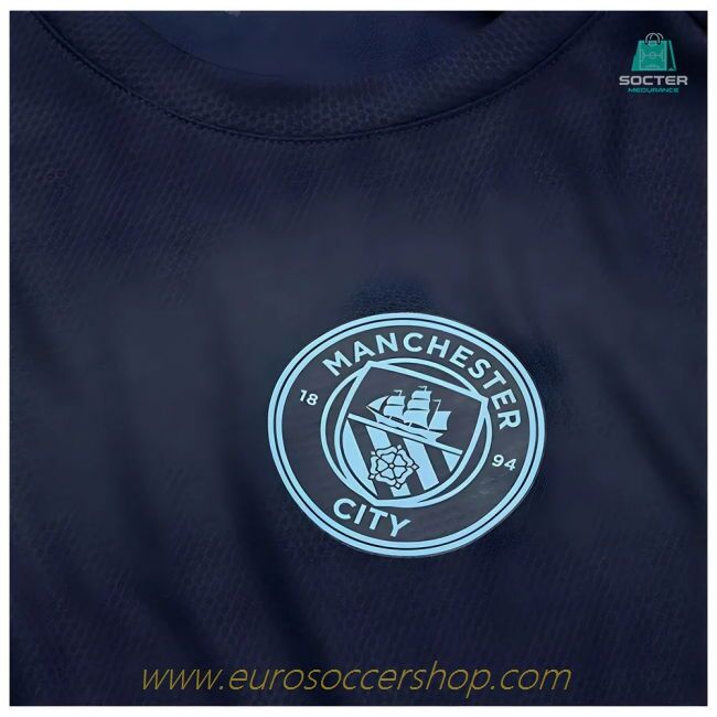 2024-2025 Man City Training Shirt (Inky Blue) - Kids (Doku 11)