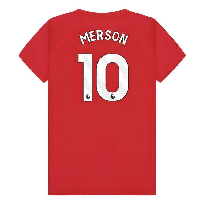 Arsenal Poly T-Shirt (Red) - Kids (Merson 10)