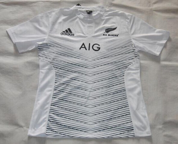 Rugby World Cup 2015 New Zealand White-Grey Shirt - World Cup