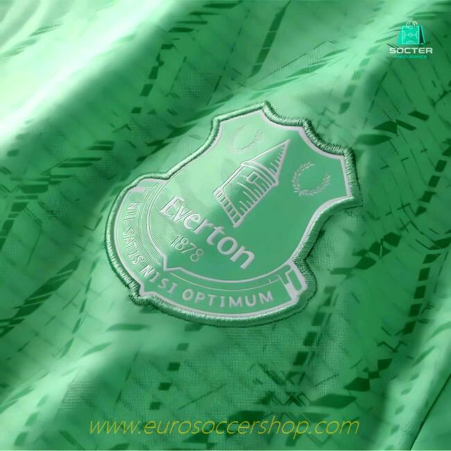 2025-2026 Everton Home Goalkeeper Shirt (Green) - Kids