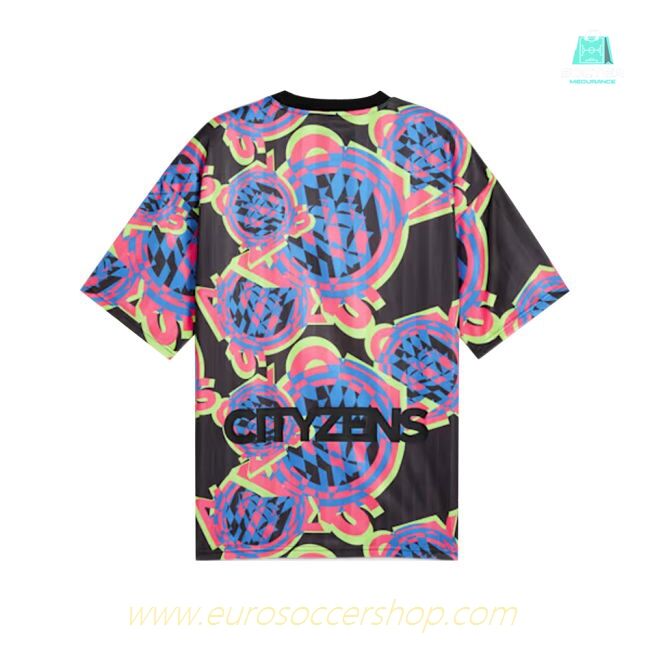 2023-2024 Man City FtblNrgy AOP SS Jersey (Black)