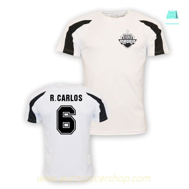 Roberto Carlos Real Madrid Sports Training Jersey (white) - Kids