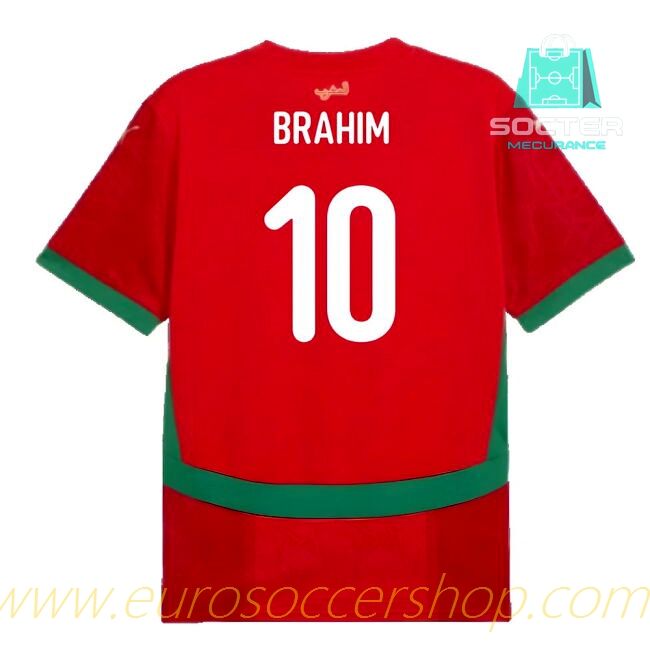 2024/25 Campaign Morocco Home Jersey (Brahim 10)